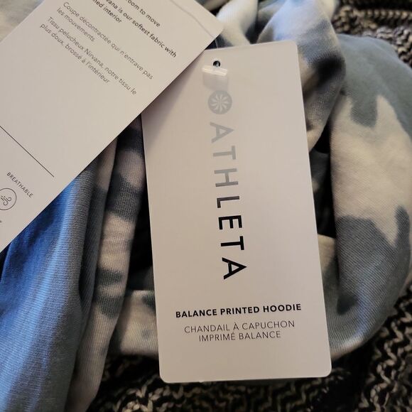 New Athleta pullover tie dye super soft hoodie - Picture 8 of 10